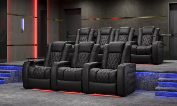 Valencia Tuscany Leather Home Theater Seating